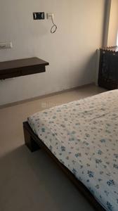 Bedroom Image of 856 Sq.ft 3 BHK Apartment / Flat for rent in Memnagar Ahmedabad for Rs. 36000