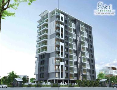 Building Image of 1500 Sq.ft 3 BHK Apartment / Flat for sale in Gokul Heights, KT Nagar Nagpur for Rs. 7199000