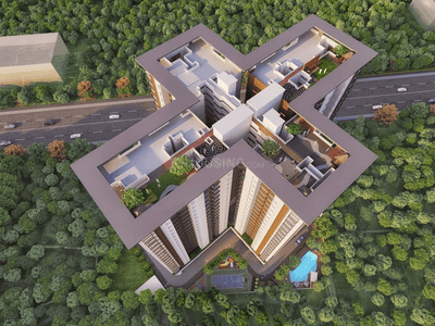 Image of 1048 Sq.ft 2 BHK Apartment / Flat for sale in Krisala 41 Cosmo, Tathawade, Pune for Rs. 5700000