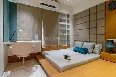 Bedroom Image of 1500 Sq.ft 2 BHK Independent House for rent in HH Pravesh, Ghatlodiya Ahmedabad for Rs. 18500