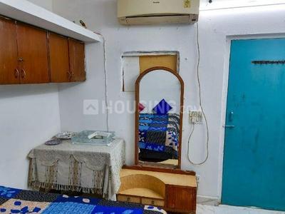 Bedroom Image of 500 Sq.ft 1 RK Builder Floor for rent in Lajpat Nagar New Delhi for Rs. 14500