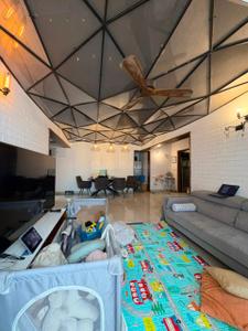 Image of 1450 Sq.ft 3 BHK Apartment / Flat for rent in Domlur Layout, Bengaluru for Rs. 85000