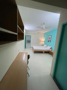 Kitchen Image of 280 Sq.ft 1 BHK Studio for rent in Vijay Nagar Indore for Rs. 13000