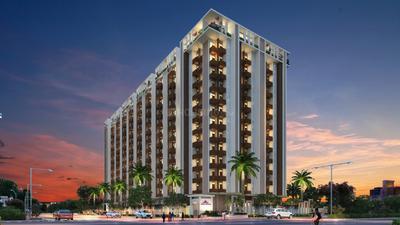Image of 843 Sq.ft 2 BHK Apartment / Flat for sale in Evershine Royal Orchid, Raipura, Kota for Rs. 2350000
