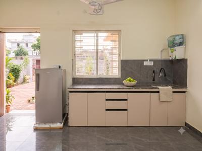 Kitchen Image of 1300 Sq.ft 1 BHK Independent House for rent in Vaishali Nagar Jaipur for Rs. 30000
