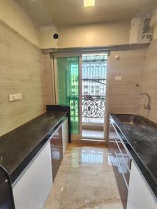 Kitchen Image of 640 Sq.ft 1 BHK Apartment / Flat for rent in V R Supernal Garden, Thane West Thane for Rs. 28000