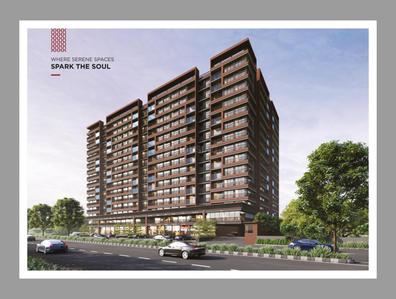 Image of 1953 Sq.ft 3 BHK Apartment / Flat for sale in Dev Vedant Zade, Chandkheda, Ahmedabad for Rs. 8029000