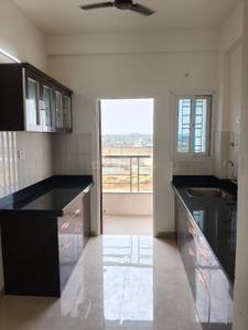 Kitchen Image of 900 Sq.ft 1 BHK Apartment / Flat for rent in DHL A Singapore Life City The Utopia 1, Gotal Pajri Nagpur for Rs. 15000