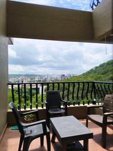 Balcony Image of 1275 Sq.ft 2 BHK Apartment / Flat for rent in Pashan Pune for Rs. 48000