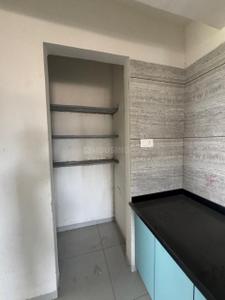 Kitchen Image of 650 Sq.ft 3 BHK Apartment / Flat for rent in Saral Aarambh, Bhadaj Ahmedabad for Rs. 23000
