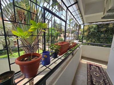 Balcony Image of 1575 Sq.ft 3 BHK Apartment / Flat for rent in Balaji Elegance, Whitefield Bengaluru for Rs. 50000