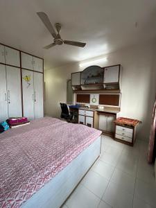 Bedroom Image of 2438 Sq.ft 3 BHK Penthouse for sale in Goel Ganga Ganga Nebula Apartment, Viman Nagar Pune for Rs. 27500000