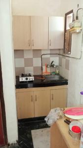 Kitchen Image of 450 Sq.ft 1 RK Apartment / Flat for rent in Ashok Nagar New Delhi for Rs. 10000
