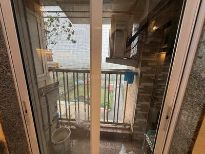 Balcony Image of 600 Sq.ft 1 BHK Apartment / Flat for rent in Kasarvadavali Thane for Rs. 32000