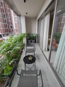 Balcony Image of 1802 Sq.ft 3 BHK Apartment / Flat for sale in Digja Shiv Samarth 1, Adajan Surat for Rs. 5400000