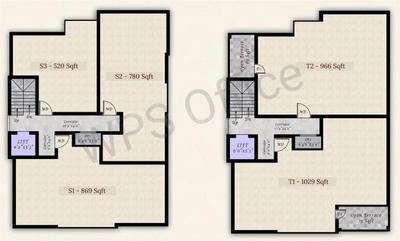 Living Room Image of 1029 Sq.ft 3 BHK Apartment / Flat for sale in Kundrathur Chennai for Rs. 5762400