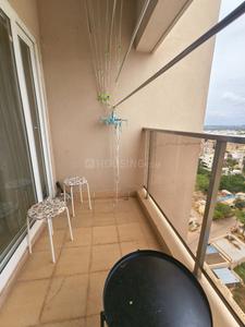 Balcony Image of 1865 Sq.ft 3 BHK Apartment / Flat for sale in Aruna Trivik Windwalk by Shri Aruna Constructions Pvt Ltd, Yelahanka New Town Bengaluru for Rs. 20900000