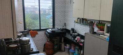 Kitchen Image of 703 Sq.ft 1 BHK Apartment / Flat for sale in Mahaavir Vatika, Panvel Navi Mumbai for Rs. 6200000