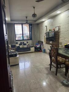 Hall Image of 1000 Sq.ft 2 BHK Apartment / Flat for rent in Kopar Khairane Navi Mumbai for Rs. 40000