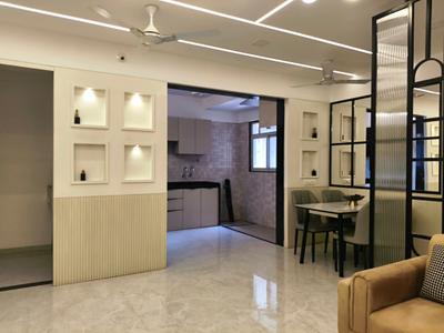 Living Room Image of 1500 Sq.ft 3 BHK Apartment / Flat for sale in Sai Pleasure by Sacho Satram Group, Wakad Pune for Rs. 12500000