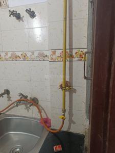 Kitchen Image of 550 Sq.ft 1 BHK Independent House for rent in Neb Sarai New Delhi for Rs. 11000