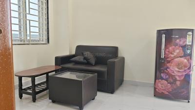 Living Room Image of 680 Sq.ft 1 BHK Apartment / Flat for rent in Kondapur Hyderabad for Rs. 25800