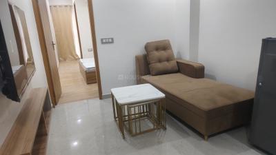 Living Room Image of 900 Sq.ft 1 BHK Builder Floor for rent in Sector 14 Gurgaon for Rs. 34600