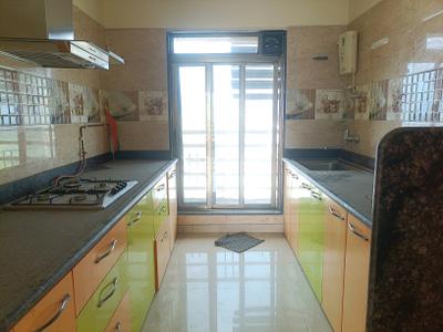 Kitchen Image of 1600 Sq.ft 2 BHK Apartment / Flat for sale in BKS Galaxy, Kharghar Navi Mumbai for Rs. 11000000