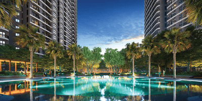 Image of 1274 Sq.ft 3 BHK Apartment / Flat for sale in Siddha Serena, New Town, Kolkata for Rs. 14500000