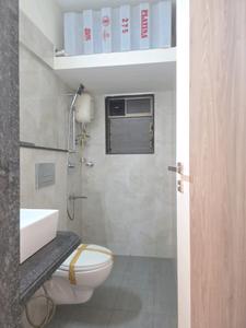 Common Bathroom Image of 650 Sq.ft 1 BHK Apartment / Flat for sale in Evershine Amavi 303, Virar West Virar for Rs. 4200000