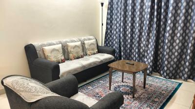 Hall Image of 1460 Sq.ft 3 BHK Apartment / Flat for rent in UKN Belvedere By UKN Airport District Phase 1, Navarathna Agrahara Bengaluru for Rs. 60000