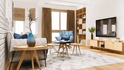 Living Room Image of 915 Sq.ft 2 BHK Apartment / Flat for sale in Mahim Mumbai for Rs. 35800001