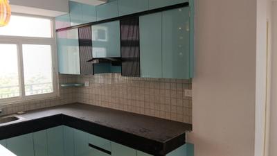 Kitchen Image of 645 Sq.ft 3 BHK Apartment / Flat for rent in Manesar Gurgaon for Rs. 22000