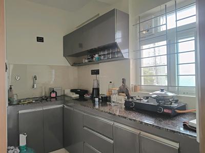 Kitchen Image of 600 Sq.ft 1 BHK Apartment / Flat for rent in Whitefield Bengaluru for Rs. 27200