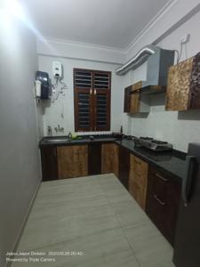 Kitchen Image of 1200 Sq.ft 2 BHK Villa for rent in Manyawas Jaipur for Rs. 19000