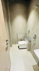 Bathroom Image of 600 Sq.ft 1 RK Builder Floor for rent in Vishnu Puri Colony Indore for Rs. 10500