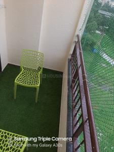 Balcony Image of 650 Sq.ft 1 BHK Apartment / Flat for rent in Indira Nagar Nashik for Rs. 17000