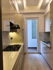 Kitchen Image of 1600 Sq.ft 3 BHK Builder Floor for rent in Trehan Luxury Floors 71, Sector 71 Gurgaon for Rs. 46000