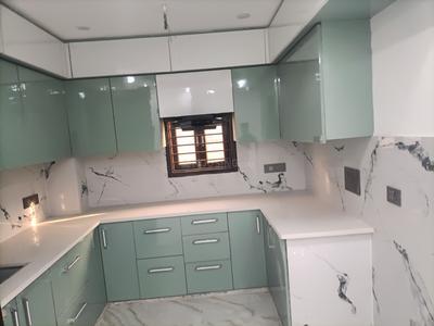 Kitchen Image of 900 Sq.ft 2 BHK Builder Floor for sale in Krishna Nagar New Delhi for Rs. 12000000