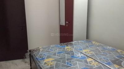 Bedroom Image of 450 Sq.ft 1 BHK Builder Floor for rent in Kalkaji New Delhi for Rs. 19000