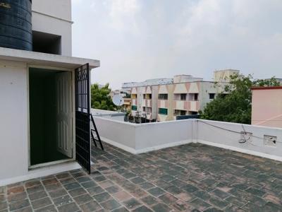 Terrace Image of 1450 Sq.ft 3 BHK Independent House for rent in Chromepet Chennai for Rs. 32000