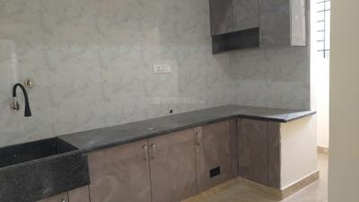 Kitchen Image of 700 Sq.ft 1 BHK Builder Floor for rent in Ejipura Bengaluru for Rs. 26000