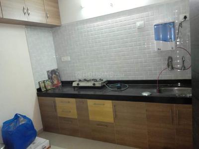 Kitchen Image of 950 Sq.ft 2.5 BHK Apartment / Flat for rent in Sankla Jaymala Business Court, Hadapsar Pune for Rs. 28000
