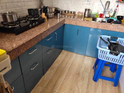 Kitchen Image of 895 Sq.ft 2 BHK Apartment / Flat for sale in Migsun Green Mansion, Surajpur Greater Noida for Rs. 6139000
