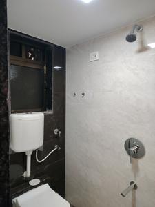 Common Bathroom Image of 1230 Sq.ft 3 BHK Apartment / Flat for rent in Soham Tropical Lagoon, Kasarvadavali Thane for Rs. 75000