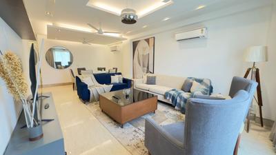 Living Room Image of 2925 Sq.ft 4 BHK Builder Floor for rent in Hauz Khas New Delhi for Rs. 330000