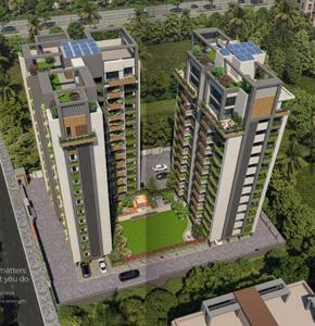 Image of 2564 Sq.ft 3.5 BHK Apartment / Flat for sale in Shaligram Vanam, Pal Gam, Surat for Rs. 13000000