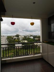 Balcony Image of 1715 Sq.ft 3 BHK Apartment / Flat for sale in DSR Eden Greens by DSR INFRASTRUCTURE PVT LTD , Doddakannelli Bengaluru for Rs. 20500000