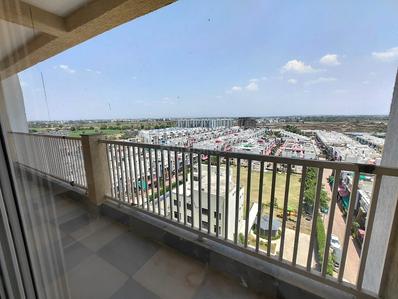 Balcony Image of 1600 Sq.ft 4 BHK Apartment / Flat for rent in Aashima Divine City, Hoshangabad Road Bhopal for Rs. 21000