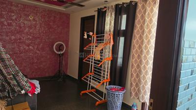 Balcony Image of 860 Sq.ft 2 BHK Builder Floor for rent in Dwarka Mor New Delhi for Rs. 16000